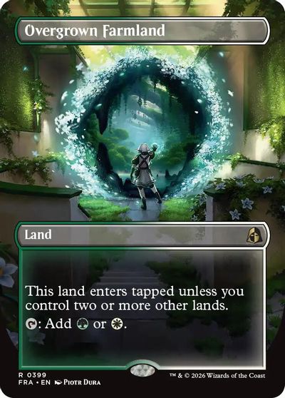 Overgrown Farmland Borderless #399