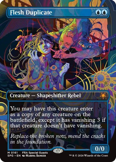 Flesh Duplicate Borderless #161