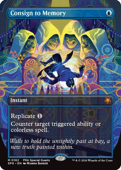 Consign to Memory Borderless #162