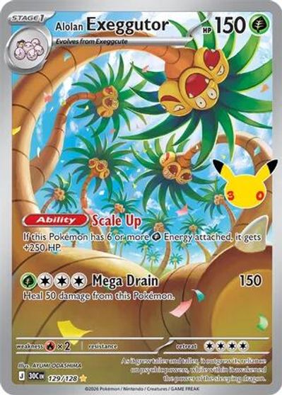 Alolan Exeggutor #129