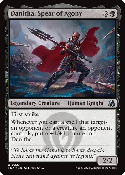 Danitha Spear of Agony #227