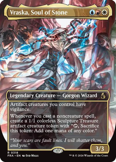 Vraska Soul of Stone Borderless #318