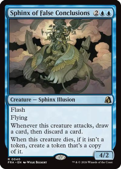 Sphinx of False Conclusions #40