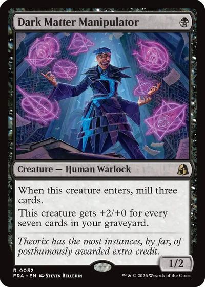 Dark Matter Manipulator #52