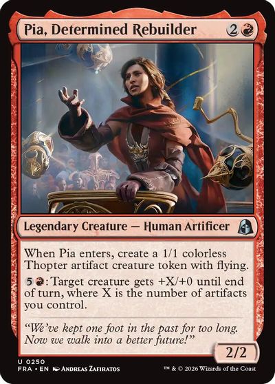 Pia Determined Rebuilder #250