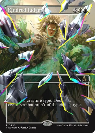 Kindred Judgment Borderless Facet Foil #450