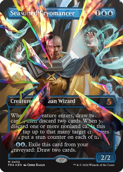 Seasoned Cryomancer Borderless Fcet Foil 0452 #452