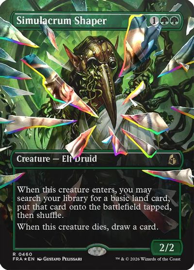 Simulacrum Shaper Borderless Facet Foil #460