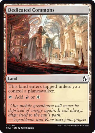 Dedicated Commons #175