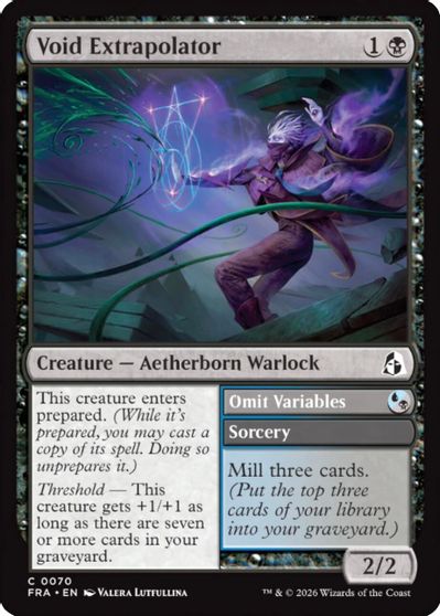 Void Extrapolator #70