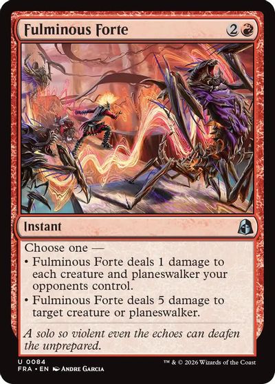 Fulminous Forte #84