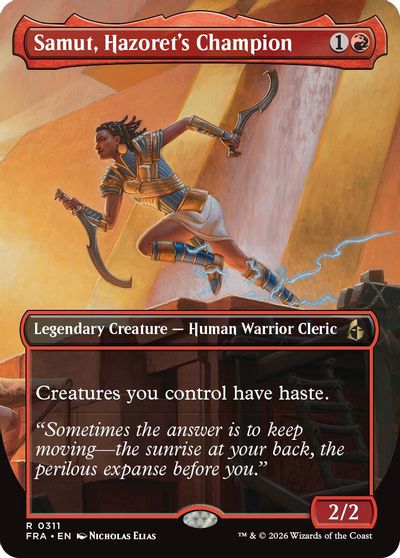 Samut Hazorers Champion Borderless #311