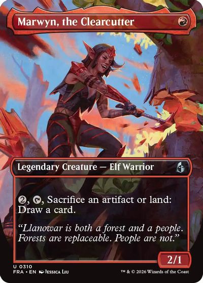 Marwyn the Clearcutter Borderless #310