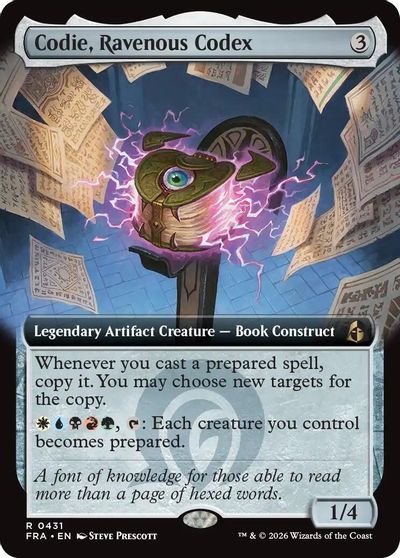 Codie Ravenous Codex Extended Art #431