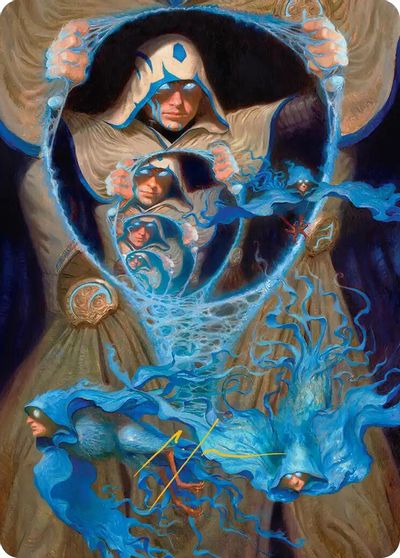 The Theorist Jace Beleren Art Card Gold Stamped Signature