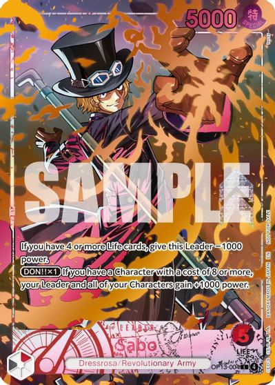 Sabo Flame Flame Fruit Coliseum #OP13-004