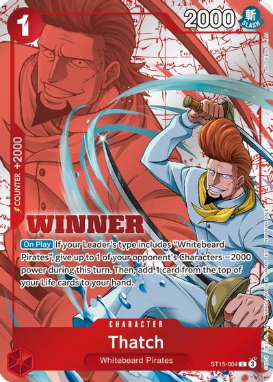Thatch Winner Pack 2026 Vol 4 #ST15-004