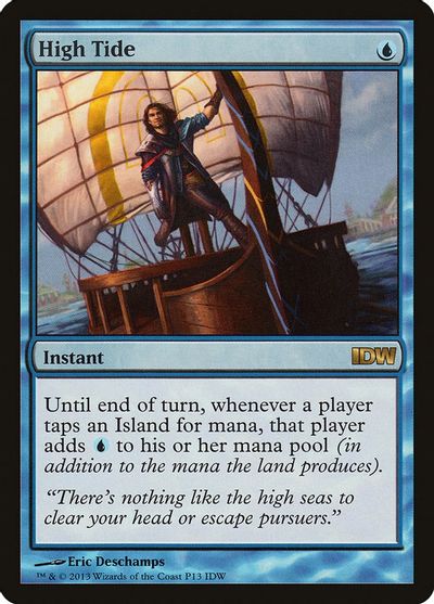 Ccg Individual Cards Mtg 1x High Tide Instant Maddocks Fallen Empires Set Magic The Gathering Card Toys Hobbies