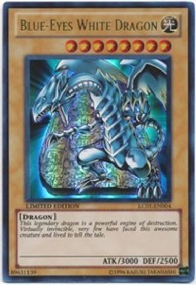 Blue-Eyes White Dragon LC01-EN004