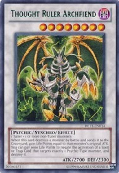 Thought Ruler Archfiend (Blue)