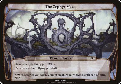The Zephyr Maze Planechase 2012 #40