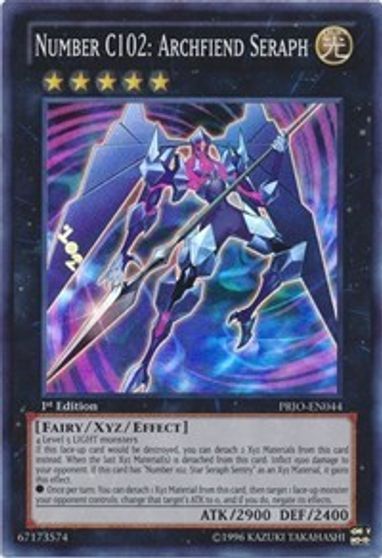 Number C102 Archfiend Seraph #PRIO-EN044