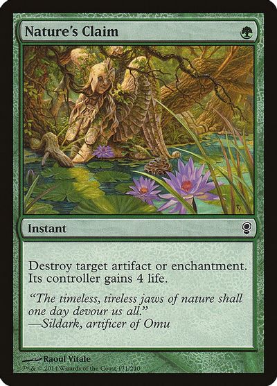Nature S Claim Conspiracy Magic The Gathering Tcgplayer Com