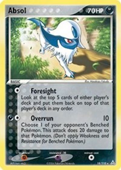Absol [Reverse Holo] #18