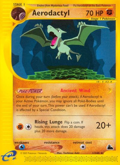 Aerodactyl [Reverse Holo] #1
