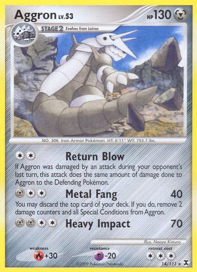 Aggron [Reverse Holo] #14