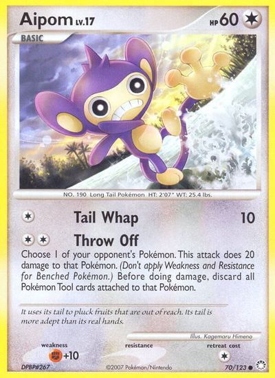 Aipom [Reverse Holo] #70