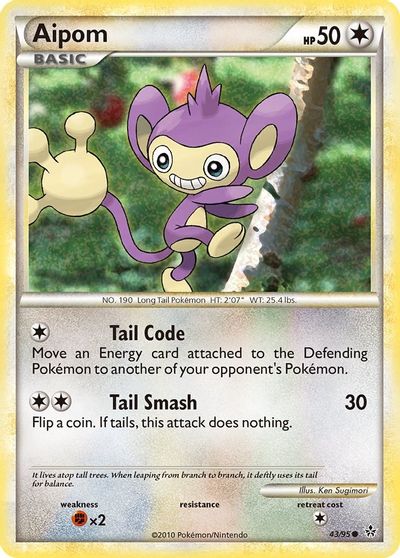 Aipom [Reverse Holo] #43