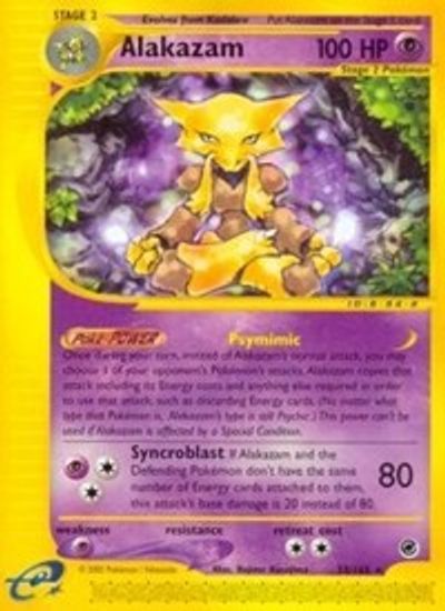 Alakazam [Reverse Holo] #33