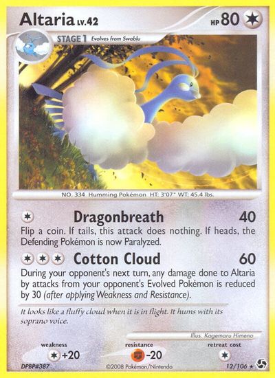 Altaria [Reverse Holo] #12