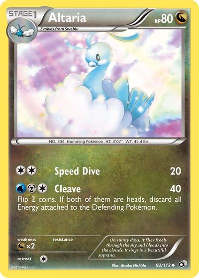 Altaria [Reverse Holo] #92