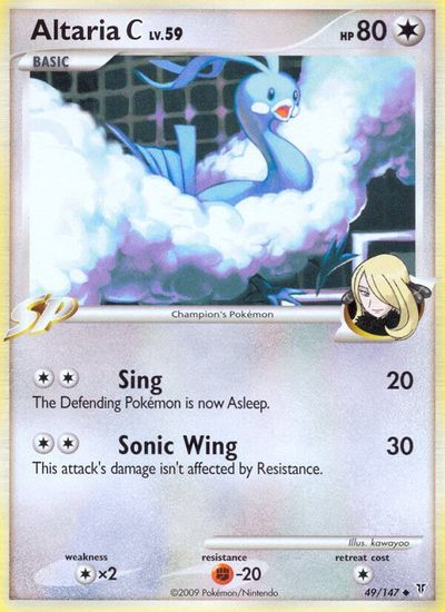 Altaria C [Reverse Holo] #49