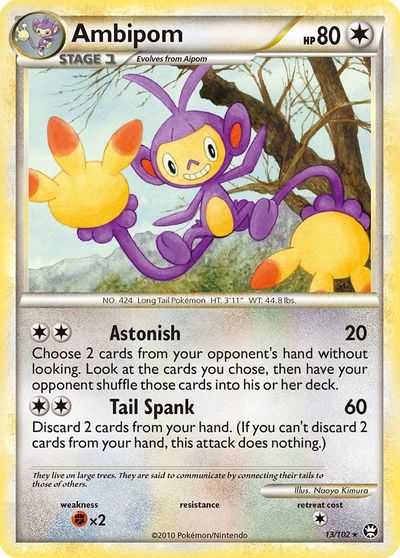 Ambipom [Reverse Holo] #13