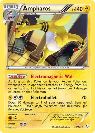Ampharos [Reverse Holo] #40