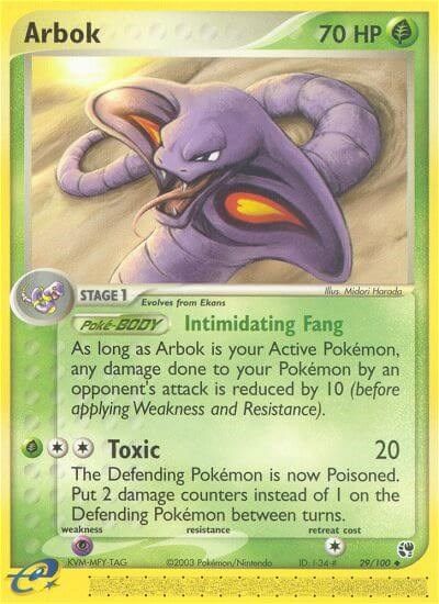 Arbok [Reverse Holo] #29