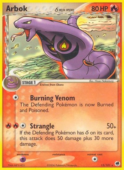 Arbok [Reverse Holo] #13