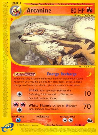 Arcanine [Reverse Holo] #3