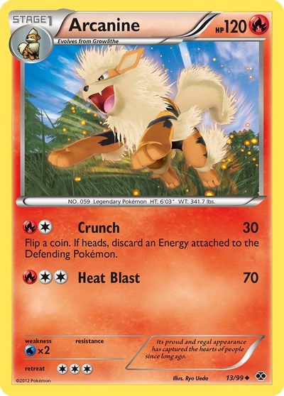 Arcanine [Reverse Holo] #13