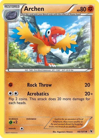 Archen [Reverse Holo] #66