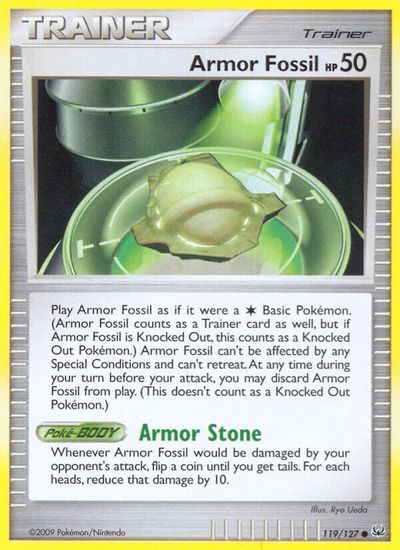 Armor Fossil [Reverse Holo] #119