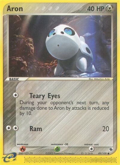 Aron [Reverse Holo] #49