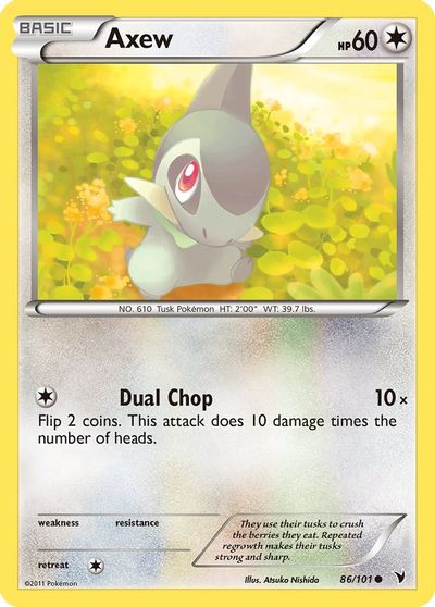 Axew [Reverse Holo] #86