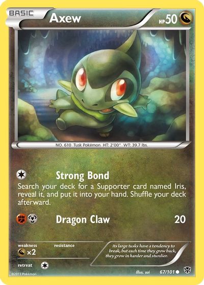 Axew [Reverse Holo] #67