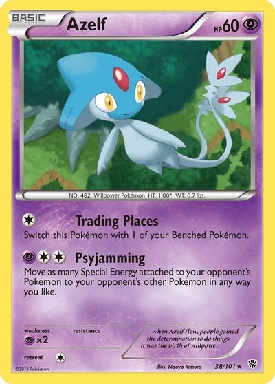 Azelf [Reverse Holo] #38