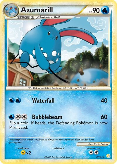 Azumarill [Reverse Holo] #2