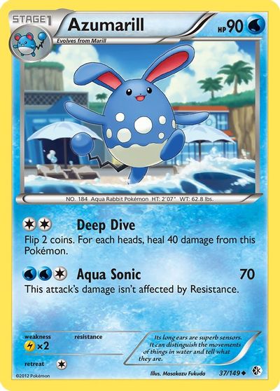 Azumarill [Reverse Holo] #37